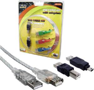 Kit De Cable Usb Con Adaptadores