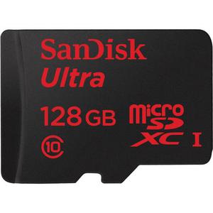Micro Sd 128 Gb Clase 10 Sandisk Ultra 80mb/seg