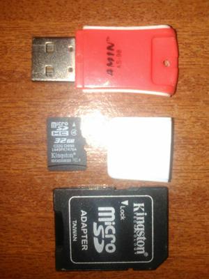 Micro Sd 32gb Porta Usb