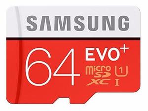 Micro Sd Samsung Evo Plus 64gb 80mb/s Clase 10