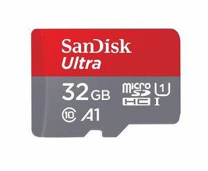 Tarjeta Sandisk Ultra Micro Sdhc De 32gb Uhs-i Hasta 98 Mb/s