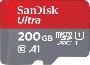 Tarjeta Sandisk Ultra Microsdxc De 200gb Uhs-i Hast 100 Mb/s