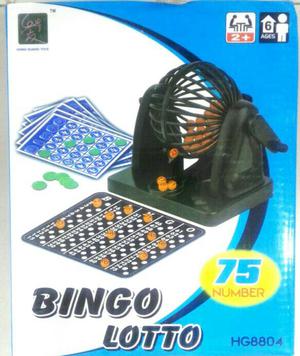 Bingo Lotto Balotera Juego Familiar Mesa OFERTA