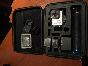 GoPro 4 Con control remoto Original Y 3 Baterías