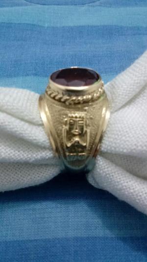 Anillo de Oro,10.3 Grs,18 K,ley 750