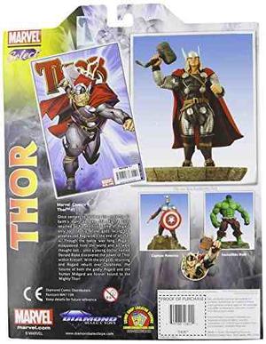 Diamond Select Toys Marvel Select: Figura De Acción De Thor