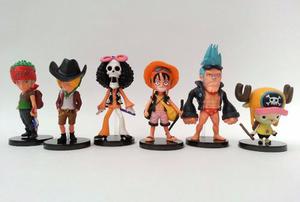 One Piece Zoro Colección X 6 Figuras Chibis