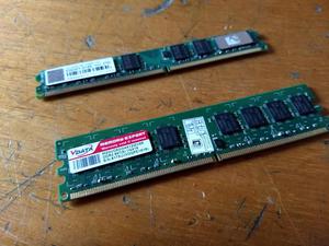 MEMORIA RAM DDR2 PARA PC 2 UNDS | 2 GB