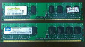 Memoria Ram de 1 Gb y de 512 Mb Ddr2