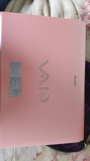 Sony Vaio Rosado