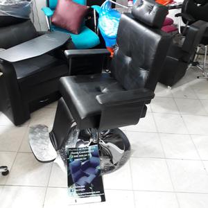 silla de barberia hidraulica recinable