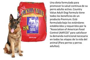 Alimento para perros country value
