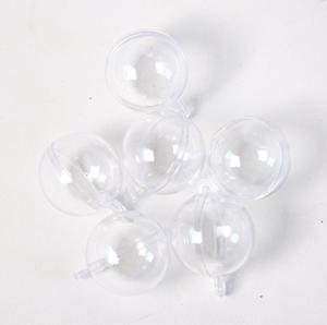 Esferas Acrilicas - Bolas Transparentes X 12