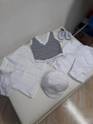 Hermoso Traje de Niño de 0 a 6 Meses