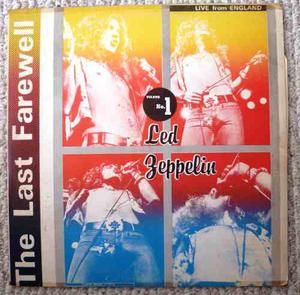 Lp Led Zeppelin The Last Farewell Vol1 Edición Japonesa