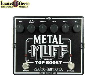 Pedal Electro Harmonix Metal Muff Top Bost