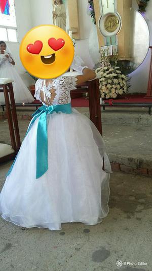 Vestido Primera Comunión de Niña