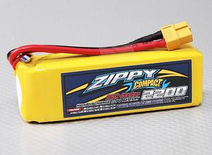 Bateria 25C ZIPPY Compacto  mAh Lipo 4S Drone Racer