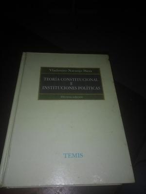 Vendo Libro Teoria Constitucional