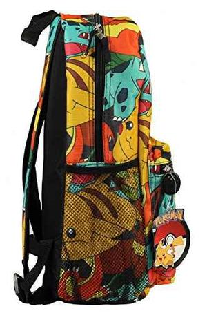 Mochila Pokemon Diseño Pikachu