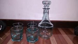 Sed de Vasos con Licorera