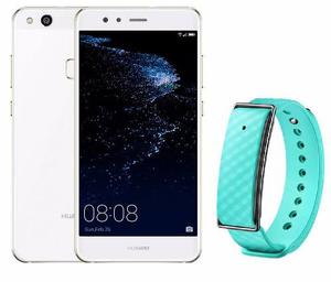 Celular Libre Huawei P10 Lite Blco 32gb + Color Band A1 Blue