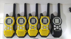 Subasta Radio Walkie Talkie Motorola Mr350 Set X5 + Bases