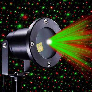 Luces De Navidad Exterior Luces Laser Roja Y Verde +obsequio