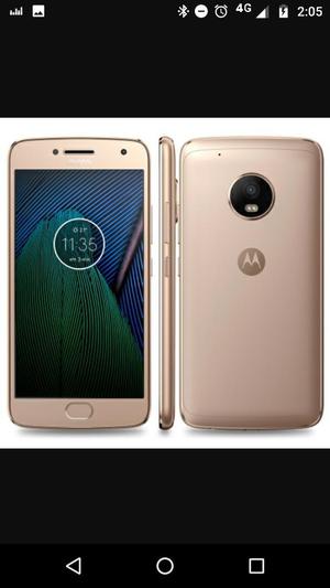 Vendo Moto G5 Duos Dorado