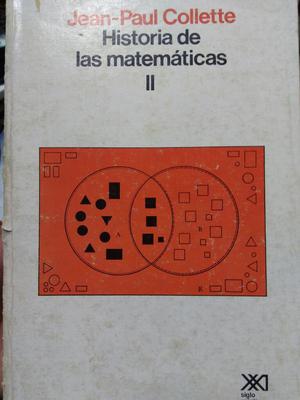 Historia de Las Matematicas Ii
