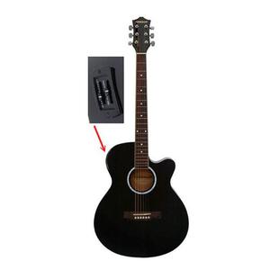 Guitarra Electroacustica Folk Freeman Frfg15t Negro