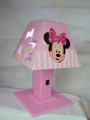 Lampara de Minnie Mouse