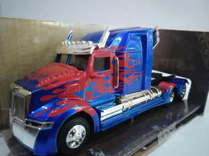 Transformers Carro Escala Jada Toys 1:32 Optimus Prime y