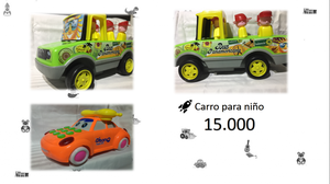 se venden carros nuevos para niño