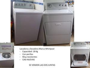 LAVADORA Y SECADORA WHIRLPOOL Super Remate!!