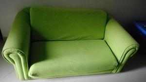 Sofá cama verde