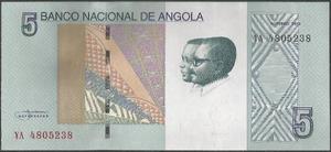 Angola 5 Kwanzas Oct 