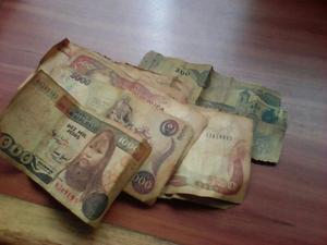 Billetes De Colombia Siglo Pasado