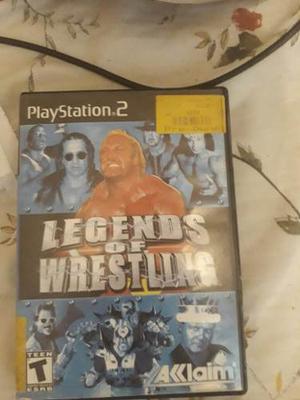 Juego Legends Of Wrestling Para Playstation 2 Original