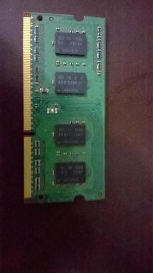Memoria ram 1GB ddr3 para portatil usada