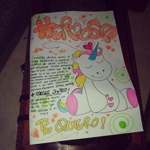 Cartel Unicornio