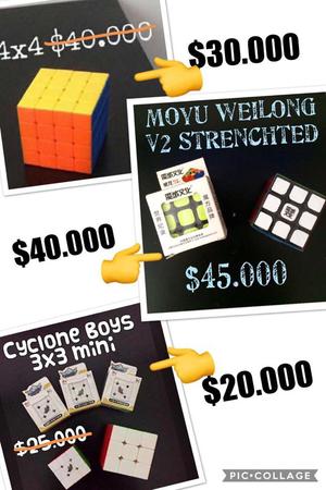 Cubos Rubik Blackweekend