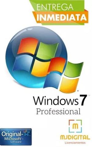 Licencia Windows 7 Professional 3 Seriales Oferta