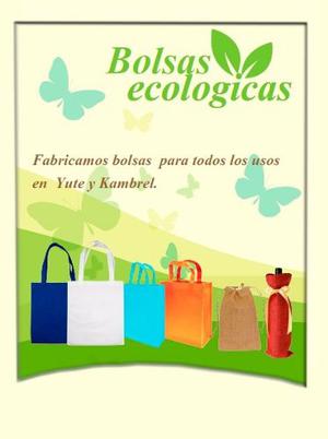 Bolsas Publicitarias Tela Ecologica Cambrel