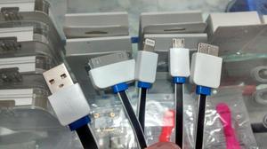 Cable Multipuertos iPhone y Android
