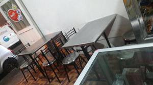 Se Venden Mesas Para Cafetería En Acero