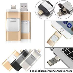 Memoria Usb Otg 64gb Para Iphone Ipad, Android