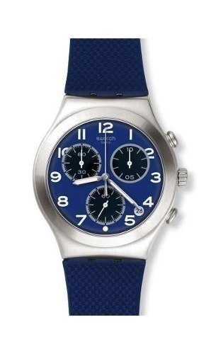 Reloj Swatch Ycs594 Silicon Azul Hombre
