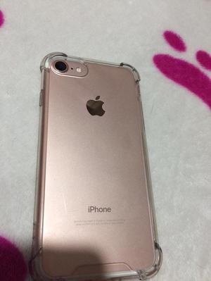 Vendo iPhone 7 Oro Rosa 32Gb , en Su Caja Y Accesorios,