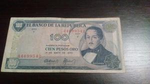 Colombia 100 Pesos 